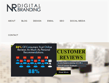 Tablet Screenshot of nrdigitalbranding.com